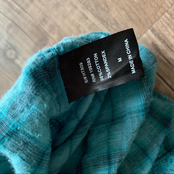 Vintage Havana Cotton Ombré Button Up - Picture 5 of 7